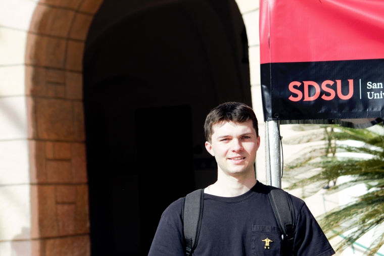 SDSU Senior Nico Cavanagh-Thompson gained real-world experience in the Global Career Accelerator Program at SDSU