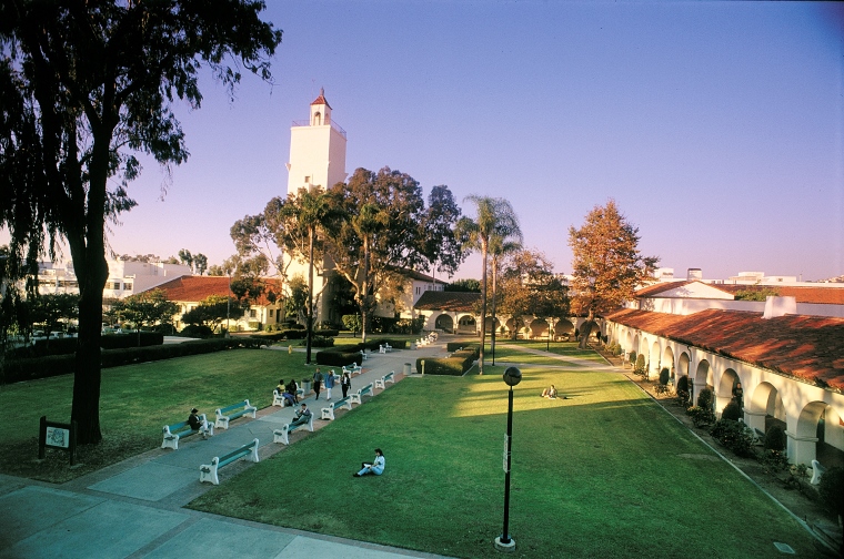 Hardy Tower on SDSU's campus