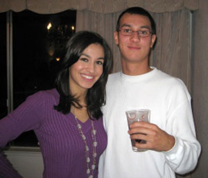 Luis Lu Felipe Watson dos Santos, here with his sister Brigida, will be remembered at a vigil on Tuesday, Oct. 7.