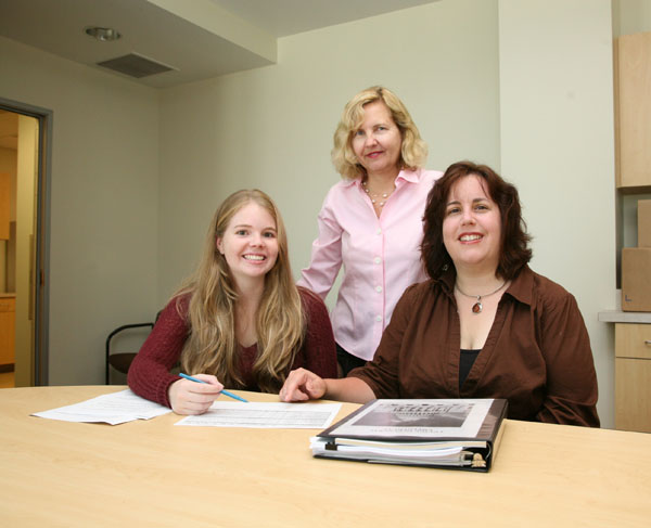 From left: Jeanette Greany, Cheryl Rietz and Traci Pavlas.