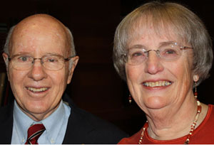 Charles and Robin Luby hope the gift will make a lasting impact on students.