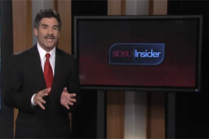 SDSU alumnus and NBC news anchor Artie Ojeda anchors the pilot episode of SDSU Insider.