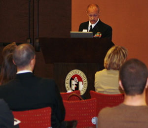 Dr. Timothy O'Hara, an alumnus from SDSU's Graduate School of Public Health, speaks about his research on HIV and AIDS.