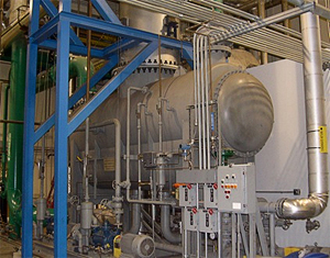 interior of Cogeneration Plant