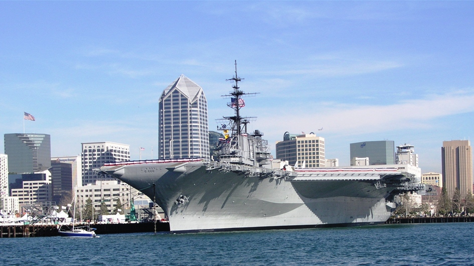 The Battle on the Midway aboard the USS Midway Museum flight deck in San Diego is set for Friday, Nov. 9, 2012, at 4 p.m. PT.