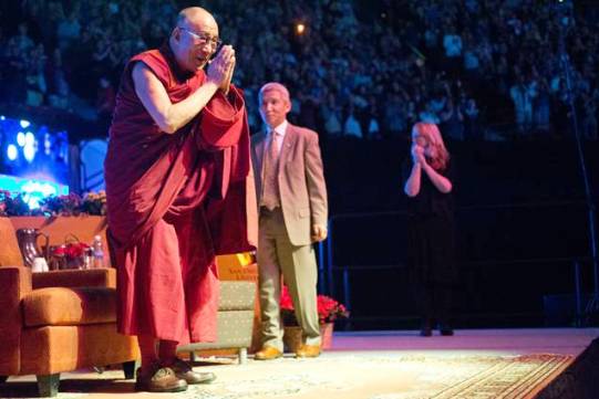 His Holiness the 14th Dalai Lama visited SDSU in April 2012.