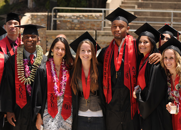 There will be eight separate commencement ceremonies throughout the weekend.