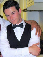 Nick Holeman in a tux