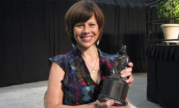Jessica Barlow received a Faculty Monty in 2012.