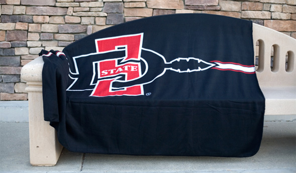 For every SDSU blanket bought in the Bookstore, one will be donated to a local charity.