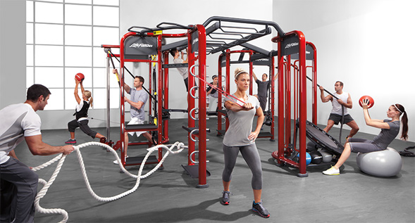 The 6,000 square-foot ARC Express will feature a wide variety of the industry's finest fitness equipment.