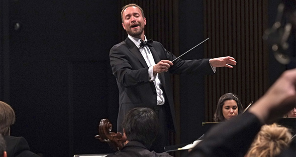 Michael Gerdes, SDSU's director of orchestras, was selected by  U-T San Diego as one of three Faces to Watch in Classical Music for 2014.