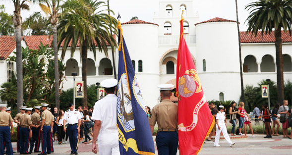 SDSU is dedicated to serving veteran students on and off campus.