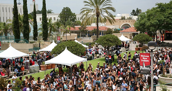 Each day, more than 200 faculty, staff and current SDSU students pitch in to help make Orientation a success.