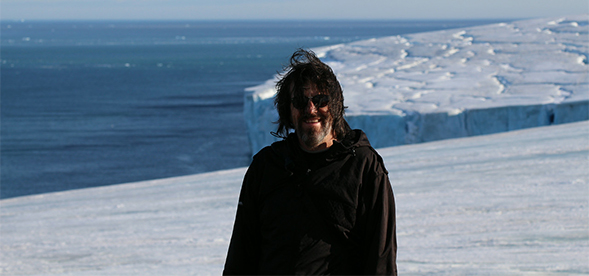 Forest Rohwer, associate professor of biology, studied Franz Josef Land in the arctic as part of a National Geographic Pristine Seas Expedition.