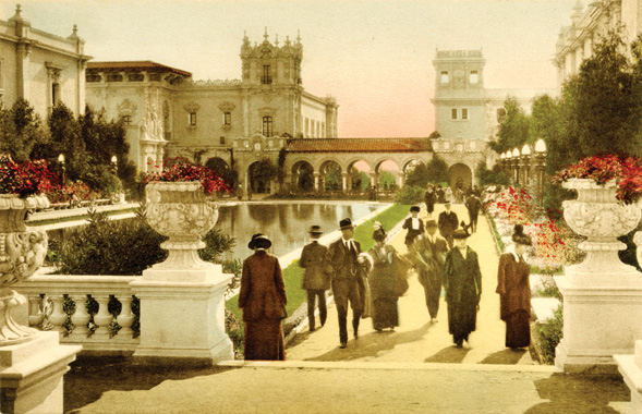 Balboa Park in a photo from 1915