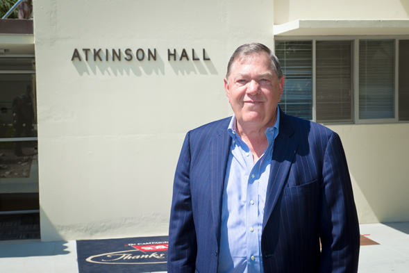 Generations of Aztecs will be reminded of Terry and his Aztec spirit thanks to Atkinson Hall.