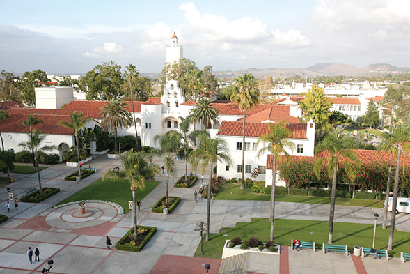 The Princeton Review rated SDSU highly for its admissions, academics, financial aid, quality of life and sustainability efforts. (Photo: Sandy Huffaker Jr.)