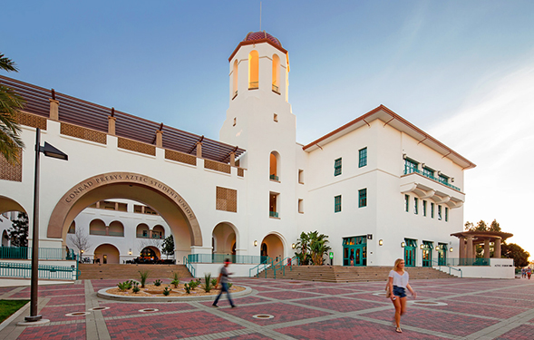 SDSU was named one of the top 20 national universities for students graduating with the least amount of debt. (Photo: Pablo Mason Photography)
