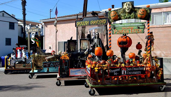 The 12th annual Boulevard Boo! Parade begins at 10 a.m. on Saturday, Oct. 29 at the intersection of El Cajon Boulevard and Rolando Boulevard. (Photo: College Area Business District)