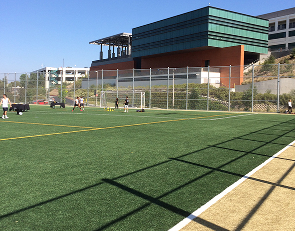 The Recreation Field is available for daily drop-in play and will also host recreational sports and fitness activities.
