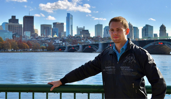 Sebastian Wallat worked at an engineering company in Germany before applying to SDSU.