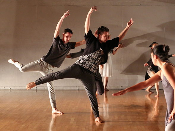 SDSU dance students collaborated with choreographers from the Tijuana-based Lux Boreal Dance Company. (Photo: Ken Jacques)