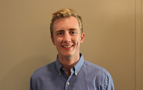 Austin Kennedy is majoring in interdisciplinary studies in the departments of marketing, finance and sociology.