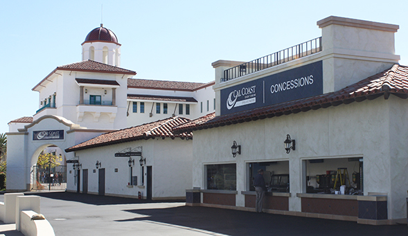The Cal Coast Credit Union Open Air Theatre now features expanded concessions, restrooms and a widened concourse.