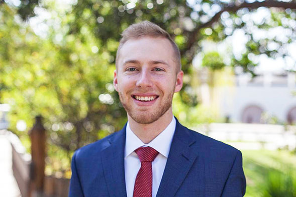 Hayden Willis is a finance major involved in several student organizations on campus. (Credit: Hayden Willis)