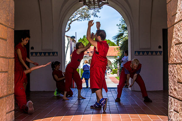 Durational Dances Turn Heads on SDSU Campus