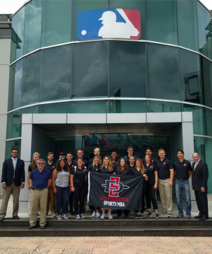  Students in SDSU’s Sports MBA program visit the Dominican Republic