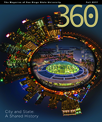 Fall 2017 issue of 360: The Magazine of San Diego State University