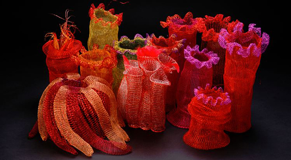 Corals by Arline Fisch (Photos: Will Gullette, courtesy of Arline Fisch)