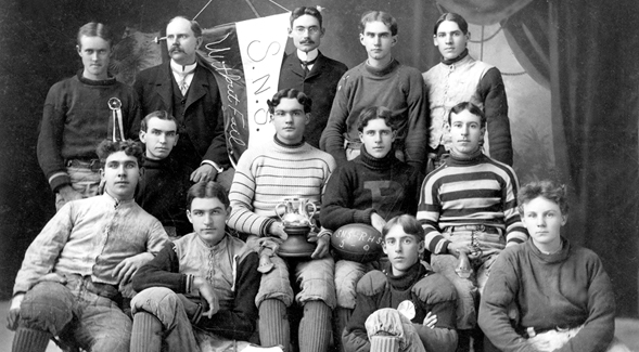 1901 San Diego Normal School football team (Credit: SDSU Special Collections and University Archives)