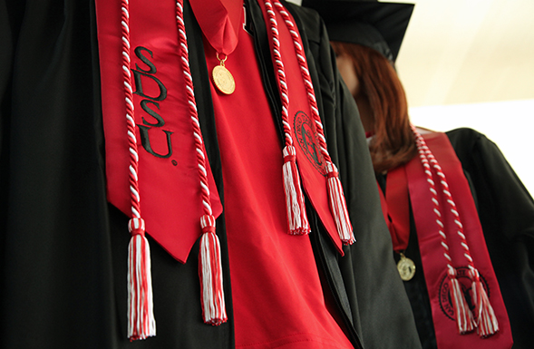 An estimated 10,600 degree candidates will graduate at the universitys commencement festivities this week.