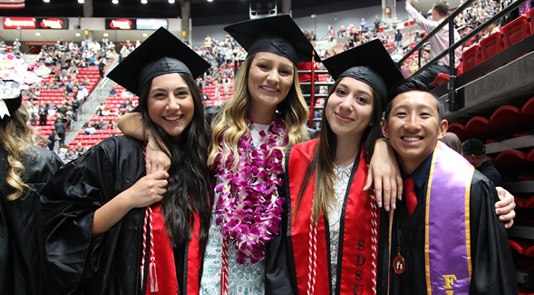 An estimated 10,600 degree candidates will graduate at the universitys commencement festivities this week.