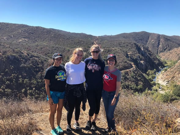 SDSU marketing students visit the Santa Margarita Ecological Reserve as part of the Sage Project-SMER collaboration. (Photo: SDSU Sage Project)
