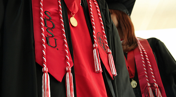 GradFest 2019 is a one-stop shop for caps and gowns and graduation memorabilia.