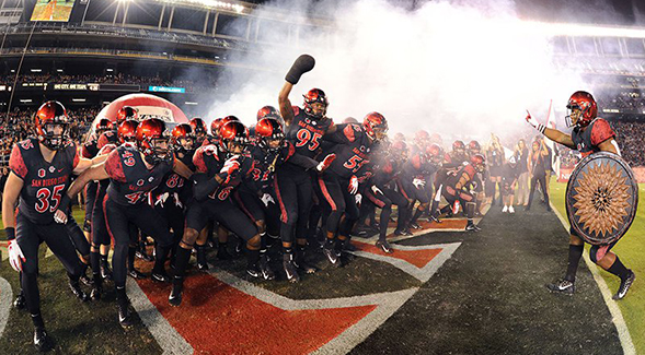 San Diego State University will take on the University of Nevada for the 2019 homecoming game.