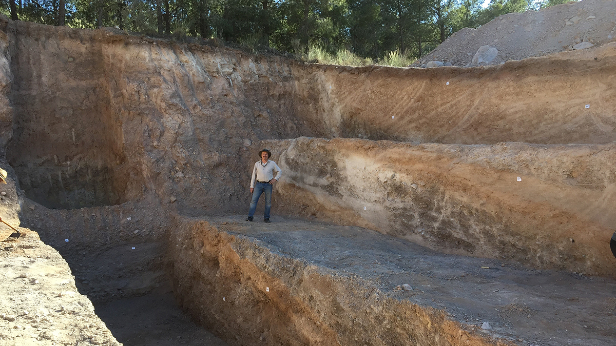 Geologist Tom Rockwell visited Spain this June to study the Alhama de Murcia fault.