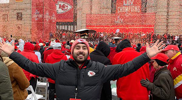 Armaan Ahluwalia (SMBA 15) is the manager of business analytics for the Kansas City Chiefs.