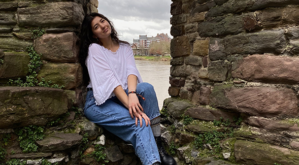 Vanessa Delgado is studying abroad at Maastricht University in the Netherlands for the spring semester.