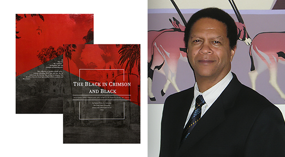 Retired SDSU librarian Robert Fikes, Jr.'s new book The Black in Crimson and Black: History and Profiles of African Americans at SDSU