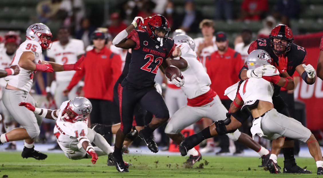 SDSU defeated the University of New Mexico 31-7 in its Mountain West opener.