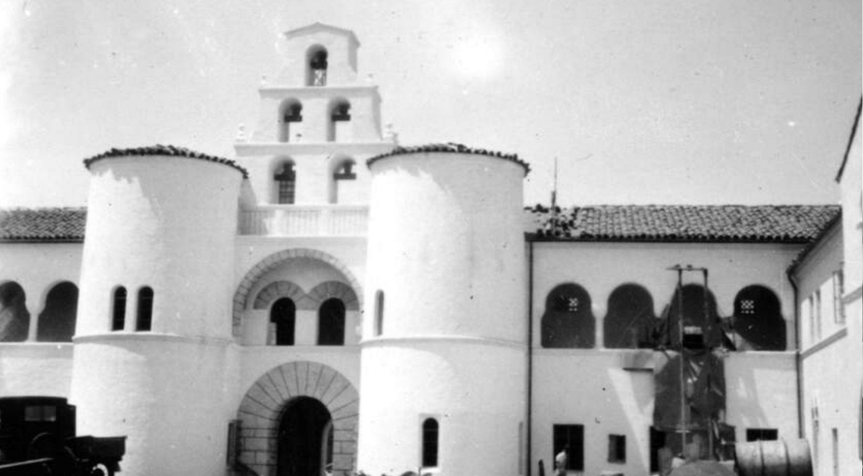 Historic photo of SDSU. The campus, seated on Kumeyaay land, has sustained a legacy of making a transformative impact on the lives of students and the communities it serves.