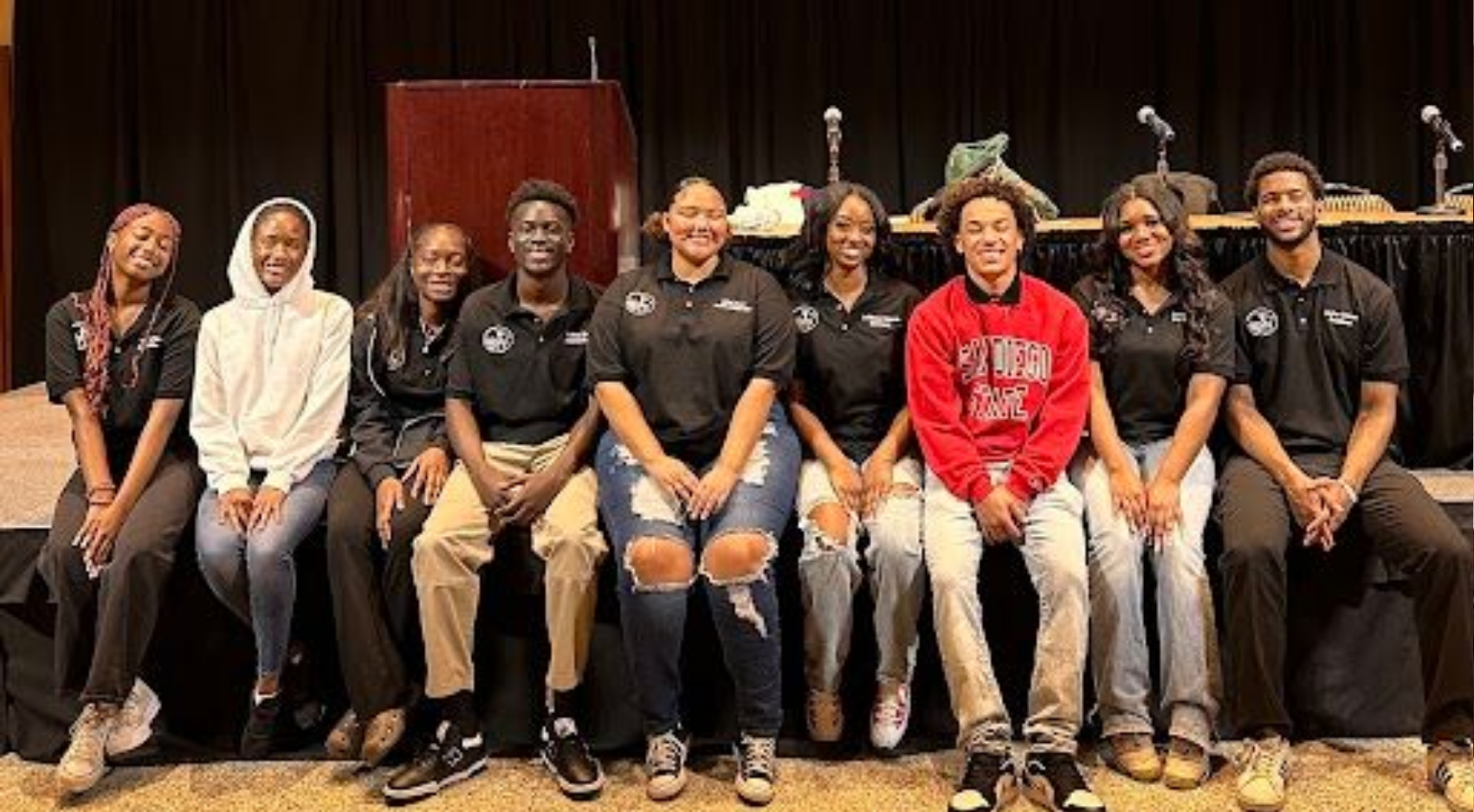 The 48th Annual High School Conference hosted by SDSU's African Student Union held workshops, campus tours, and panels for high school students invited to the campus. (Courtesy of SDSU ASU)
