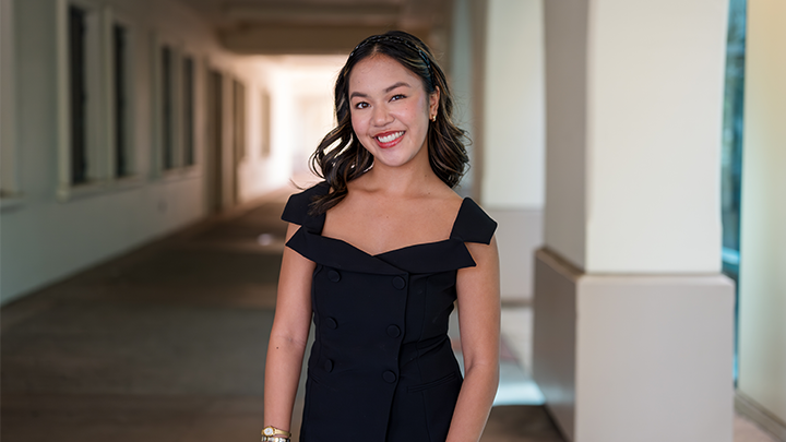 Mia Aguimatang photographed on SDSU campus