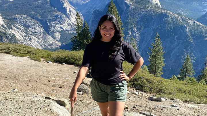 Photo of Tyana Ortiz at Yosemite National Park 