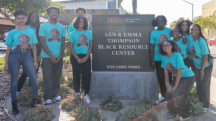 The Gus & Emma Thompson Black Resource Center (BRC) is among the various sites across SDSU that will be hosting events throughout February in honor of Black History Month. (SDSU)